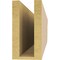 Ekena Millwork 4in. W x 8in. H x 36in. L Del Monte Woodgrain TimberThane Rafter Tail, Primed Tan RFTUR04X08X36DELRCPR - alternate 6